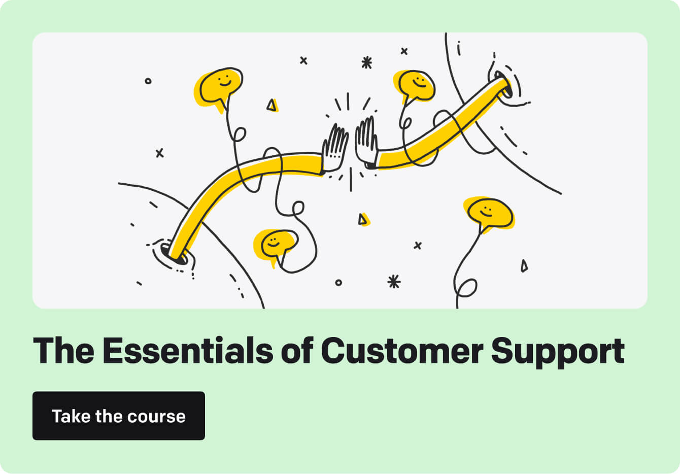 The Essentials of Customer Support course