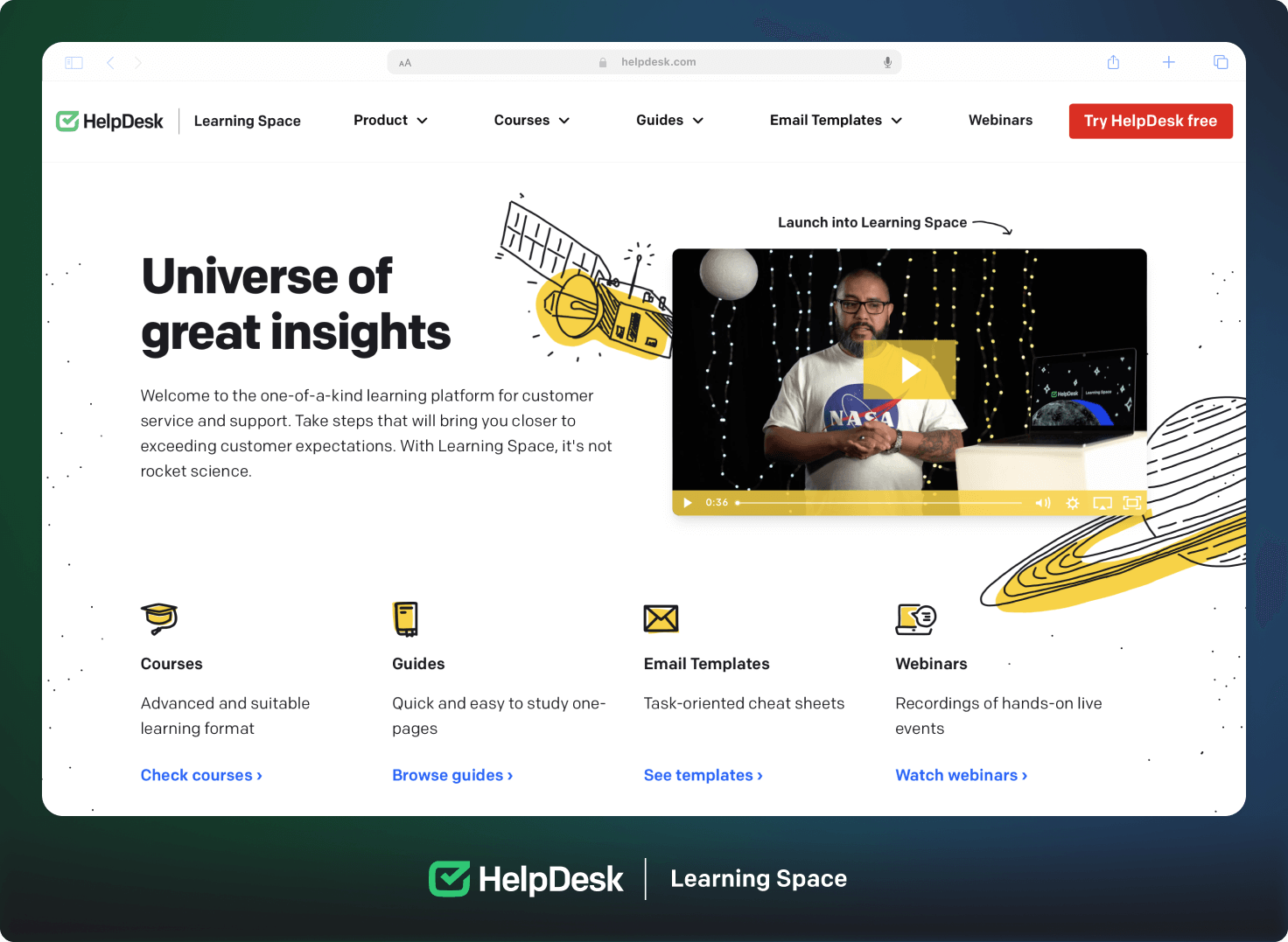 HelpDesk Learning Space