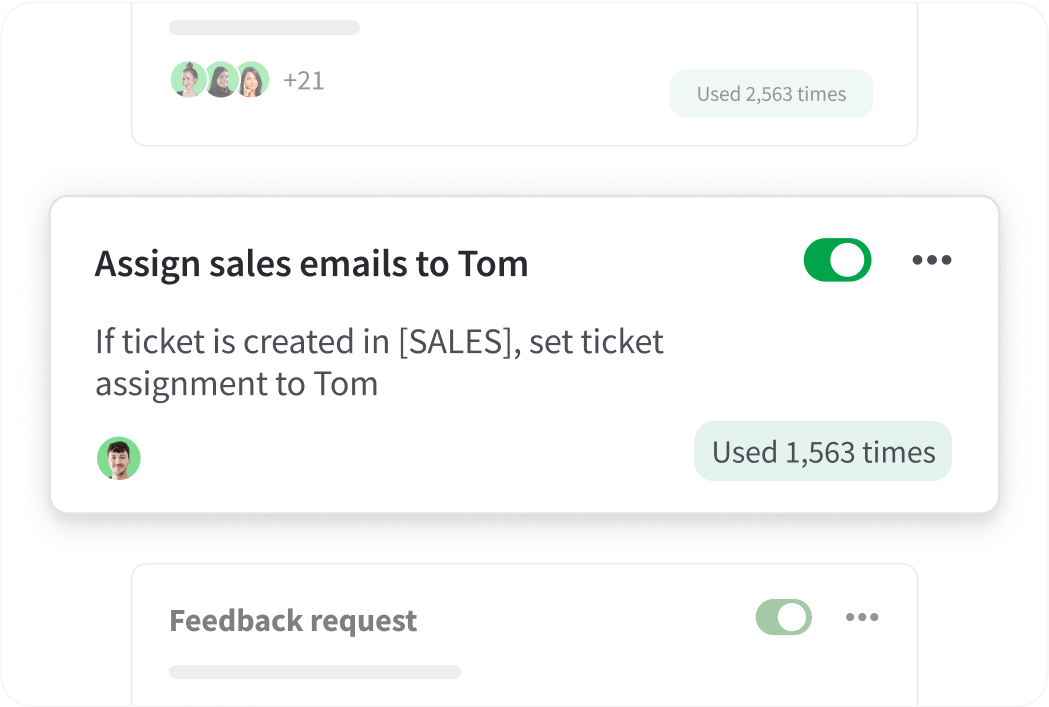 Assignment in the HelpDesk ticket management system